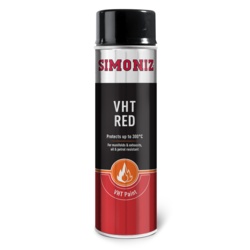 Simoniz Very High Temperature Paint - 500ml Red - STX-734220 