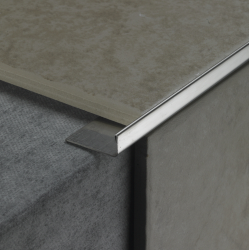 Tile Rite Square Listello - 10mm Stainless Steel Effect - STX-744620 