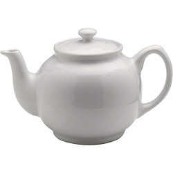 Price & Kensington Teapot - 10 Cup White Gloss - STX-799961 