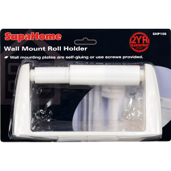 SupaHome Toilet Roll Holder - White - STX-808767 