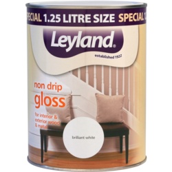 Leyland Non Drip Gloss 750ml - Magnolia - STX-817546 