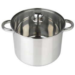 Pendeford Stainless Steel Collection Deep Stock Pot - 24cm - STX-822588 