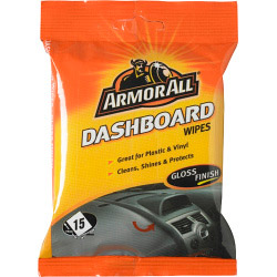 Armor All Dashboard Wipes - Gloss Finish - Pack of 15 - STX-823107 