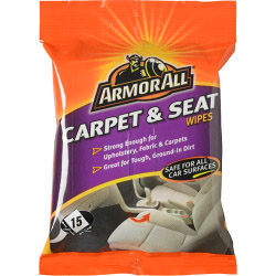 Armor All Carpet & Seat Wipes - Pack of 15 - STX-823120 
