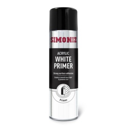 Simoniz Primer - White (Aerosol) - 500ml - STX-827272 