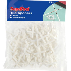 SupaTool Tile Spacers - 3mm - STX-832148 