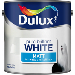 Dulux Matt 2.5L - Pure Brilliant White - STX-841012 