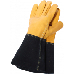 Town & Country Professional - Heavy Duty Gauntlet Gloves - Ladies Size - M - STX-844355 