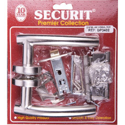 Securit Arc Latch Door Pack - Stainless Steel - STX-861270 