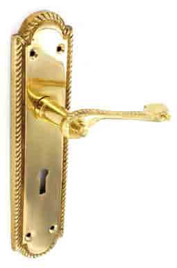 Georgian lock regency style 210mm - S2112 - SOLD-OUT!! 