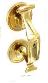 Brass Doctor knocker 150mm - S2268