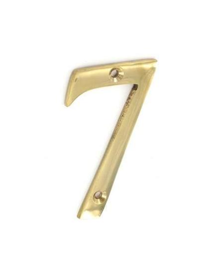Brass numeral No.7 50mm - S2487