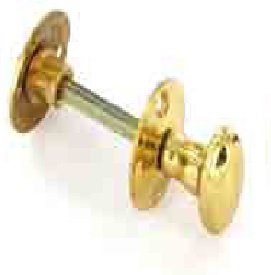 Brass thumbturn for 5mm spindle - S2544 - DISCONTINUED 
