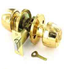 Brass privacy knob set 60/70mm - S2951