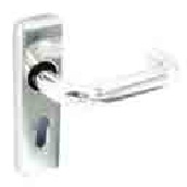 Aluminium euro lock handles pold 48mm c/c 150mm - S3024