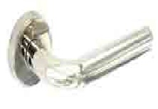 Polished Stainless Steel latch handles CLASSIC 50mm - S3454