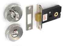 Polished Stainless Steel thumbturn with deadbolt 50mm - S3475