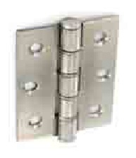 Double washered Stainless Steel hinges 75mm - S4294
