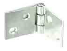 Backflap hinges Zinc plated 25mm - S4381