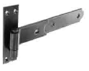 Bands & hooks flat Zinc plated 4.0mm 250mm 10" - S4674