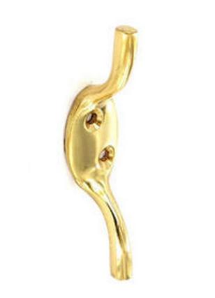 Brass cleat hook medium - S6581