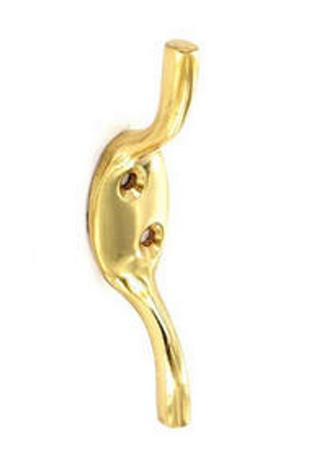 Brass cleat hook large - S6582
