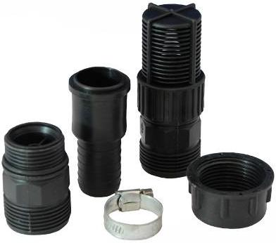 Silverline - WATER PUMP FITTING KIT (1INCH BSP) - DISCONTINUED - 125978