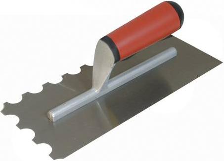 Silverline - SOFTGRIP ADHESIVE TROWEL CURVED 10MM - 245070