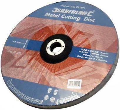 Silverline - METAL CUTTING DISCS DEPRESSED (5PK 230X22MM) - 257691