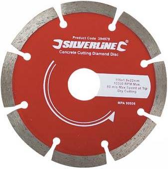 Silverline - CONCRETE CUTTING DIAMOND DISC (230X22MM) - 589673