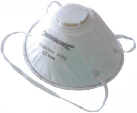 Silverline - MOULDED VALVED DUST MASK PK10 - 427698 - SOLD-OUT!!