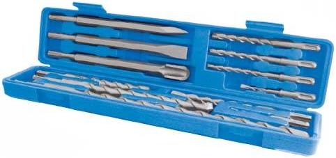 Silverline - 12PCE SDS DRILL & STEEL SET - 633750