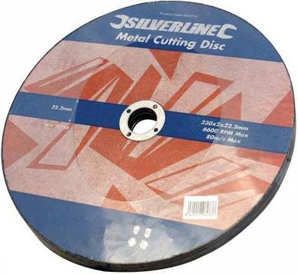 Silverline - THIN WHEEL METAL CUTTING DISCS (5PKX230X22MM) - 425715