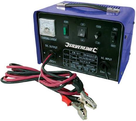 Silverline - BATTERY CHARGER (10A) - 377926