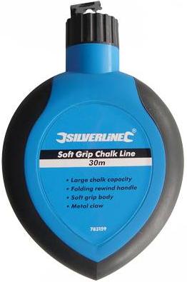 Silverline - SOFT GRIP CHALK LINE - 783159