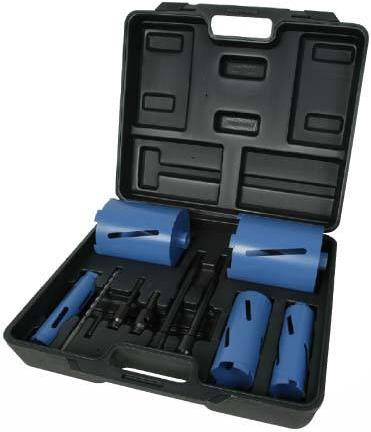 Silverline - DIAMOND CORE DRILL KIT (5PCE SET) - 868616