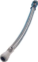 Speedfit To Male 300mm Flexi Hose Metal Braided 15mm x 3/8" - 246303