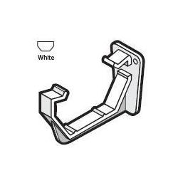 Square Line White Gutter Facia Bracket - RKS1-WH