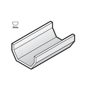 Square Line 2m White Gutter Pipe - RGS2-WH