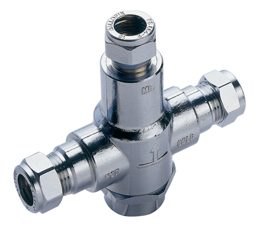 SIRRUS - 15mm TMV3 Thermostatic Blending Valve - TS503CP - DISCONTINUED 