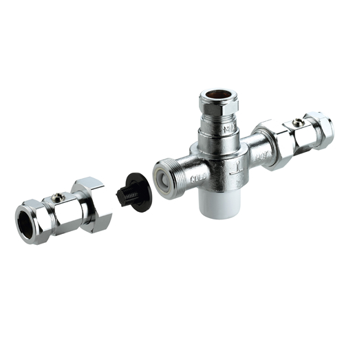 SIRRUS - 22mm TMV3 thermostatic blending valves - TS803CP+ - DISCONTINUED