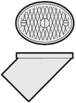 110mm Underground Drainage Aluminium Oval Rodding Point - D880 - DISCONTINUED 