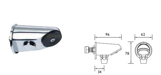 SIRRUS - Adjustable Vandal Resistant Shower - VR2000