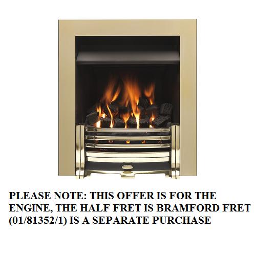 Valor Airflame Convector RC Full Trim Pale Gold - 0505712 