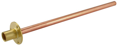 600mm Wall Plate & Copper Tube - WCT600