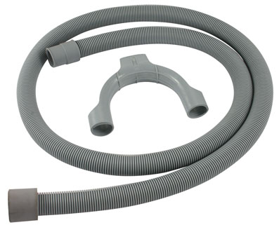 1.5m Washing Machine Outlet Hose With Crook End - WMH15OUT