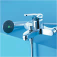 Millenia QT Deck Bath/Shower Mixer With Kit Chrome - C28955 - B1985AA - DISCONTINUED