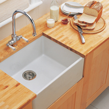 The Kitchen Works Gloucester 600 Fireclay 1.0B Sink - B55650