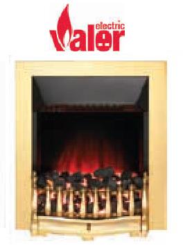 Valor Blenheim Electric Fire - Brass - 143211BS