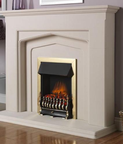 FLAVEL Ultiflame Electric - Traditional (Electrical Fire) - Brass - 143855